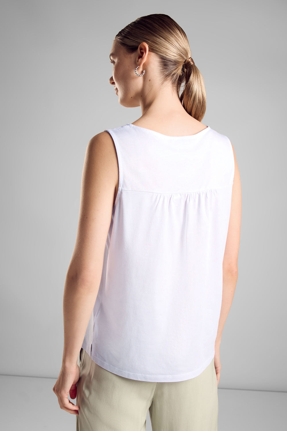 Top (sans manches) Blanc - STREET ONE
