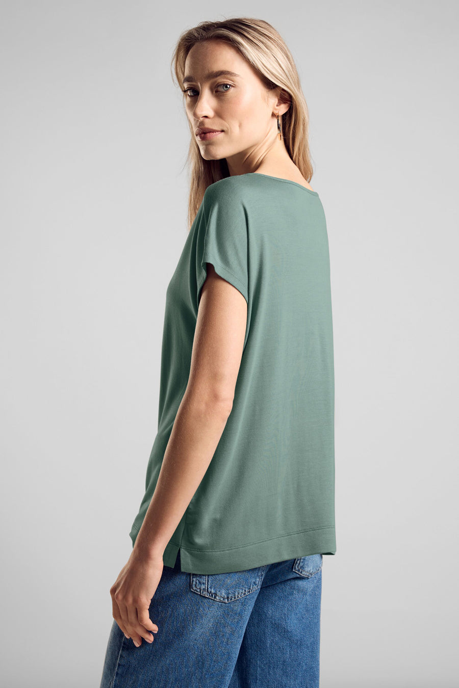 Top (sans manches) Vert - STREET ONE