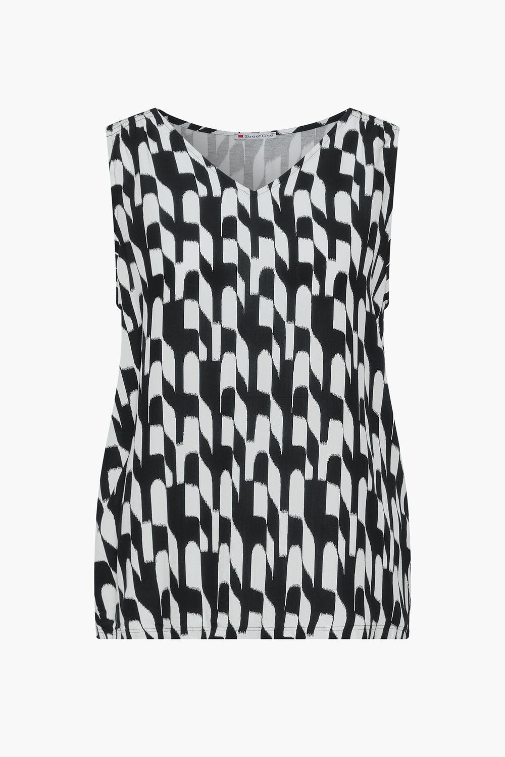 Top (zonder mouwen) Zwart - STREET ONE