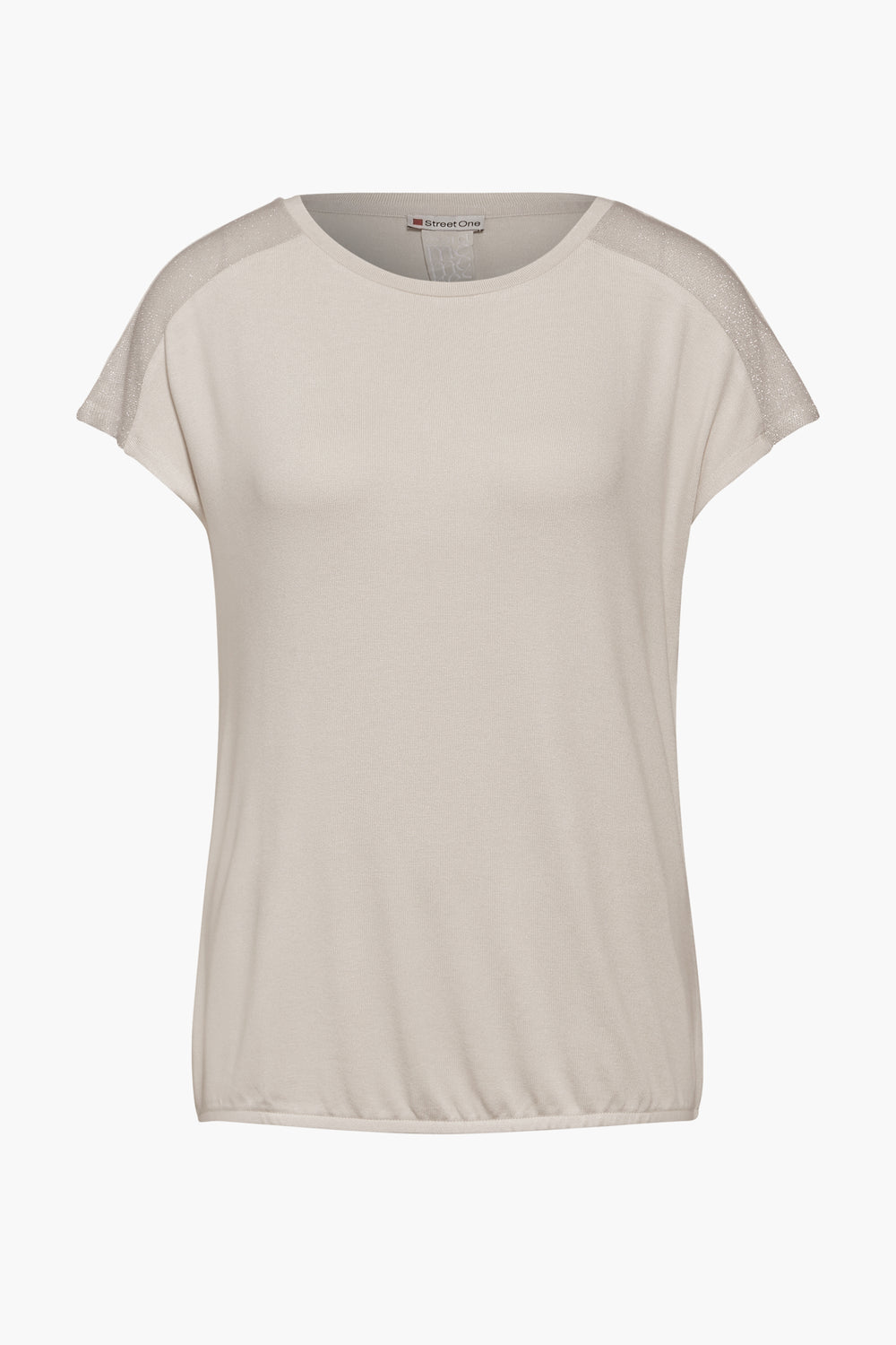 Top (korte mouwen) Beige - STREET ONE