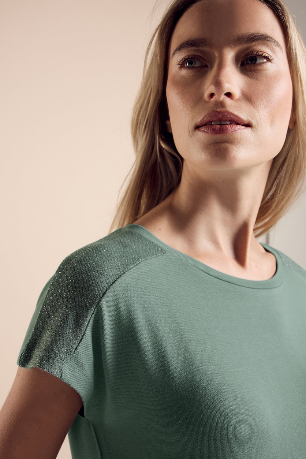 Top (korte mouwen) Groen - STREET ONE