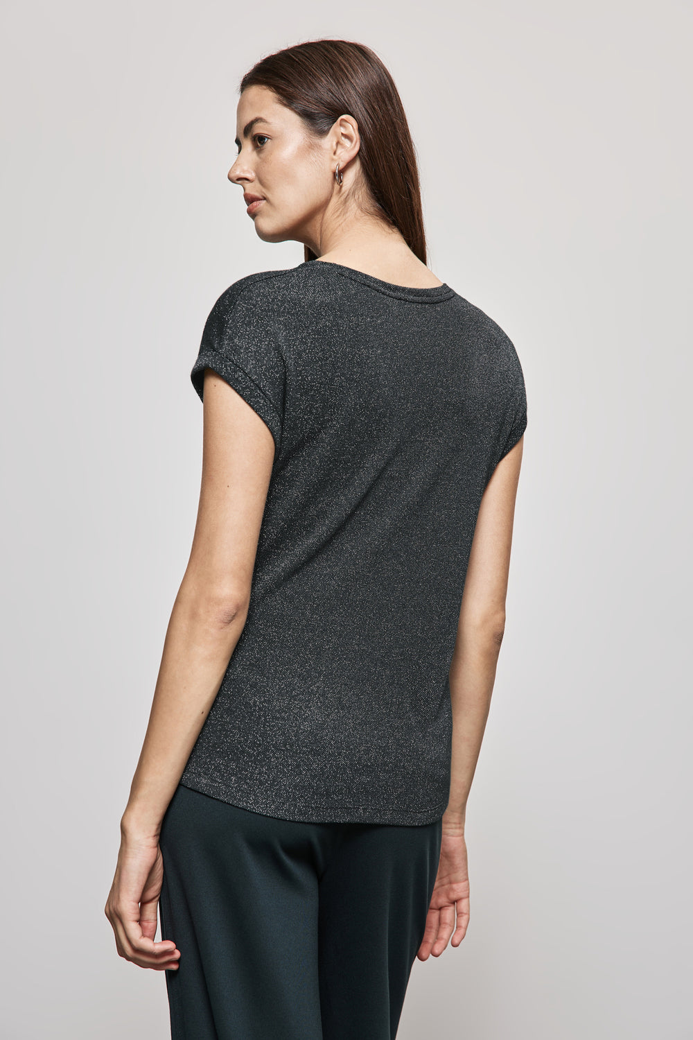 Top uni manches courtes Vert - STREET ONE
