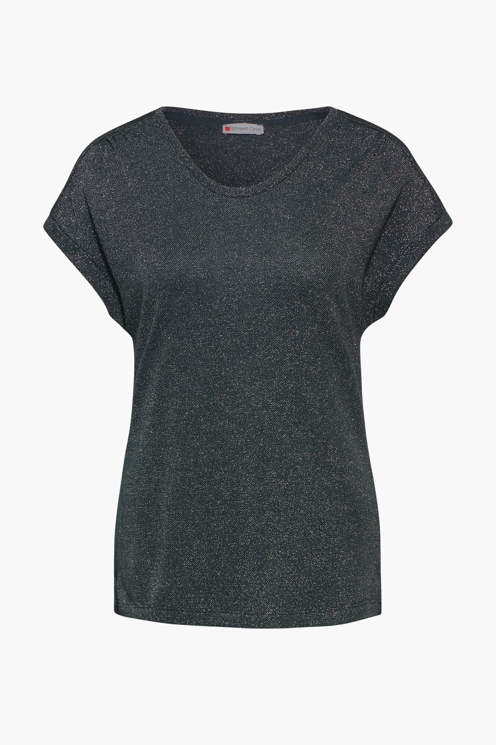 Top uni manches courtes Vert - STREET ONE
