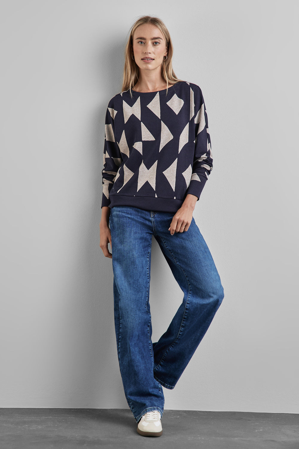 T-shirt (manches longues) Bleu - STREET ONE