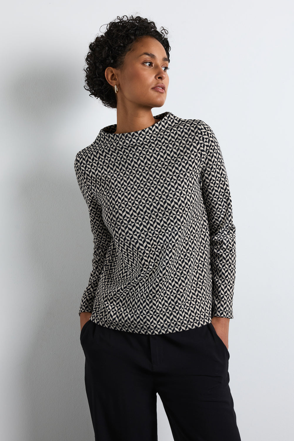 T-shirt (manches longues) Bleu - STREET ONE