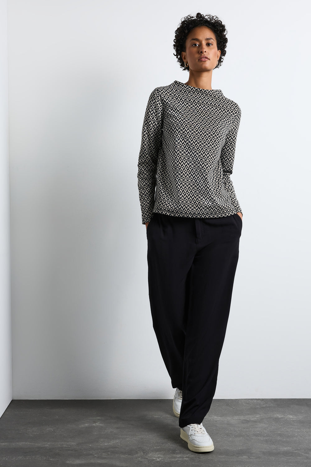 T-shirt (manches longues) Bleu - STREET ONE