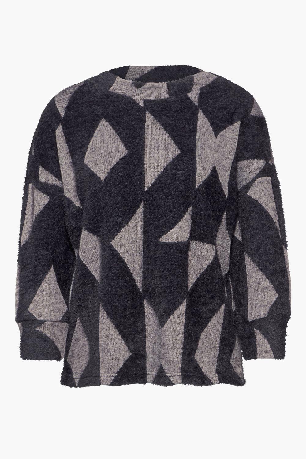 Pull col rond Bleu - STREET ONE