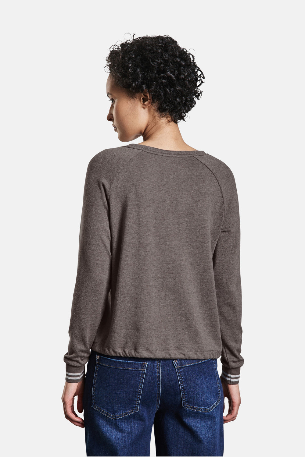 Top (lange mouwen) Beige - STREET ONE