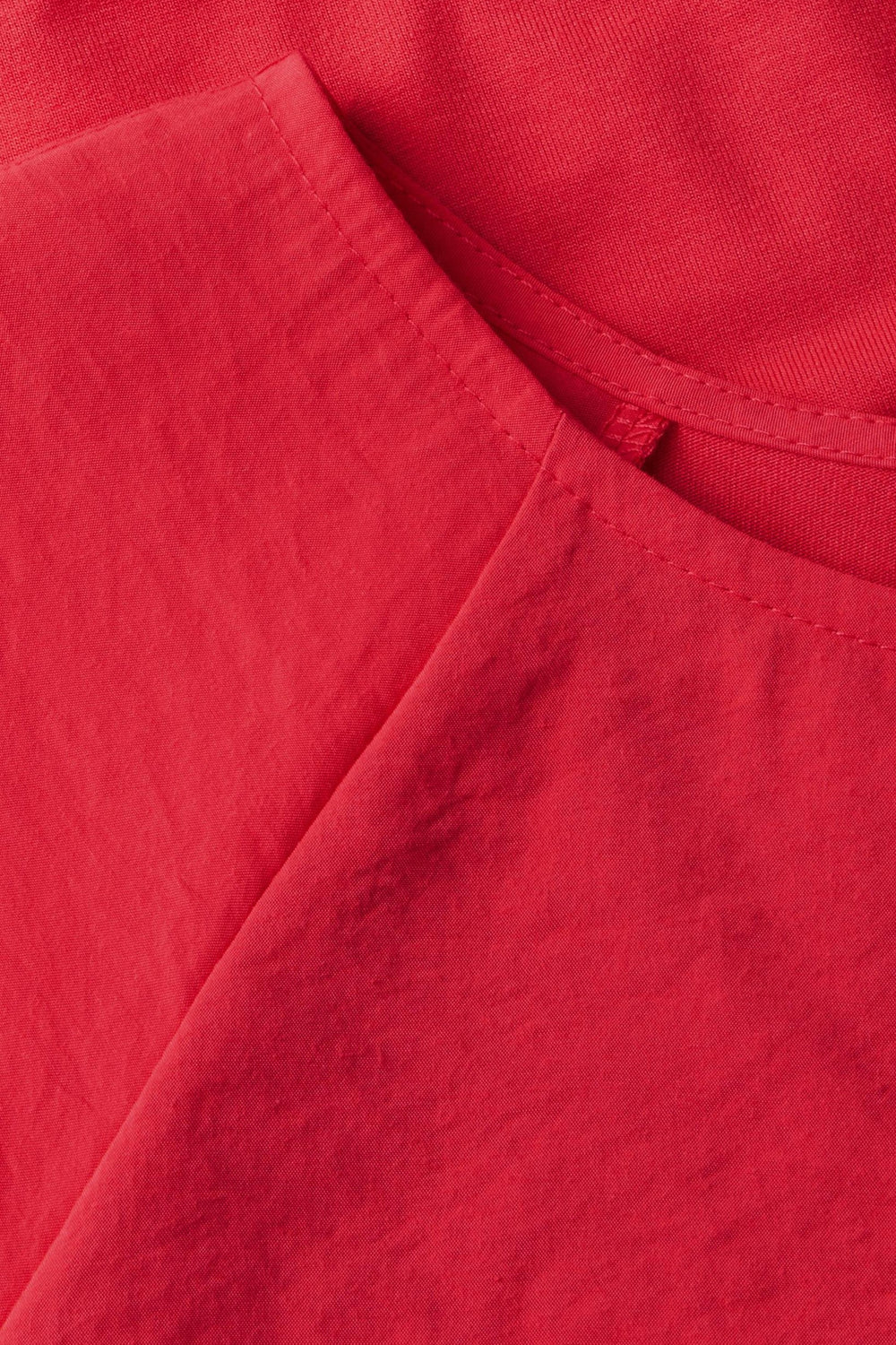 Top uni manches courtes Rouge - STREET ONE