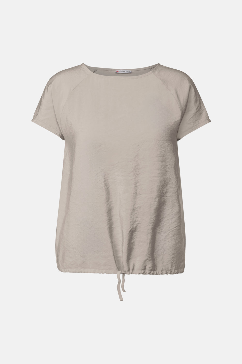 Top uni manches courtes Beige - STREET ONE