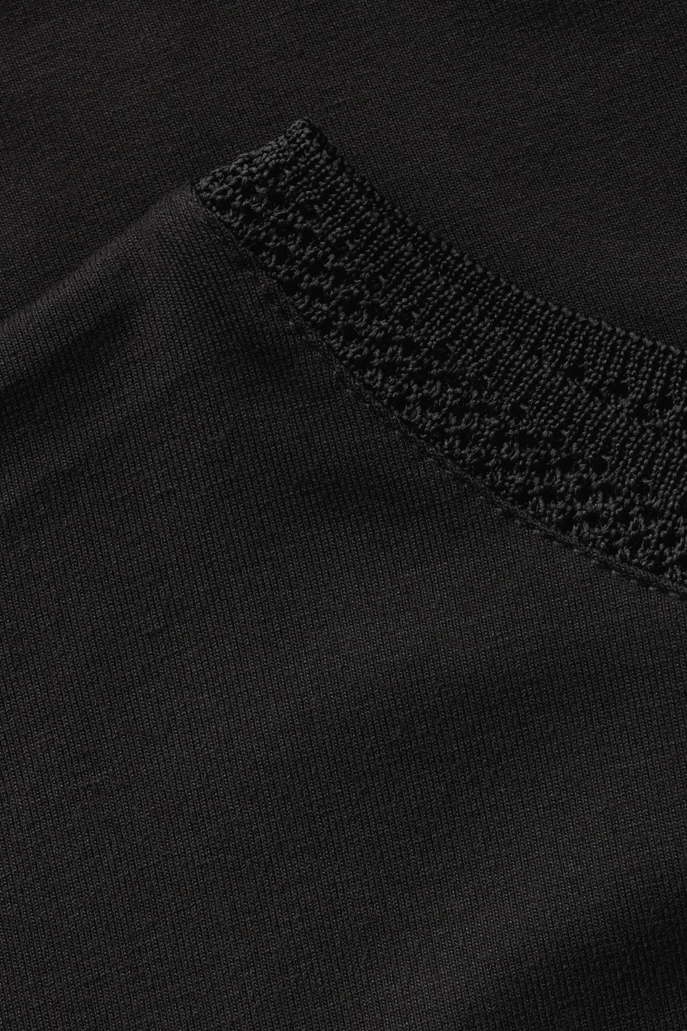Top uni manches courtes Noir - STREET ONE