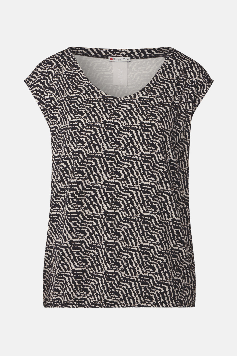 Top uni manches courtes Multicolore - STREET ONE