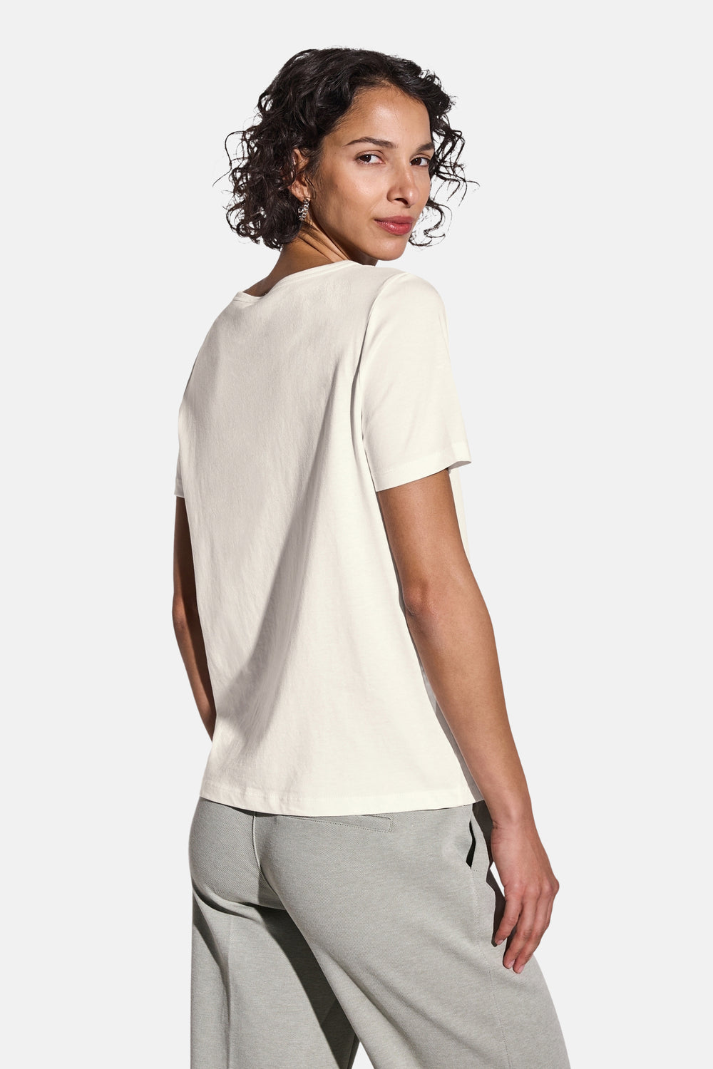 Top uni manches courtes Blanc - STREET ONE