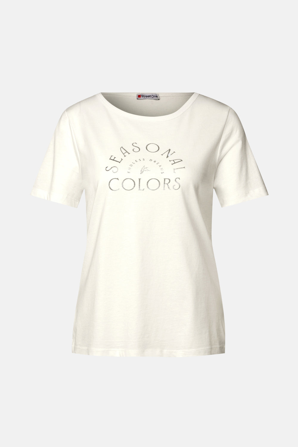 Top uni manches courtes Blanc - STREET ONE