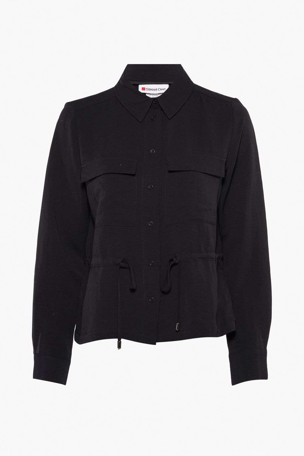 Hemd (lange mouwen) Zwart - STREET ONE