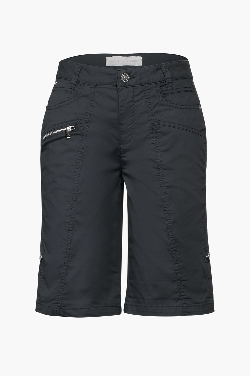 Bermuda DARK GREY DENIM - STREET ONE