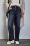 Jeans wide DARK BLUE DENIM - STREET ONE