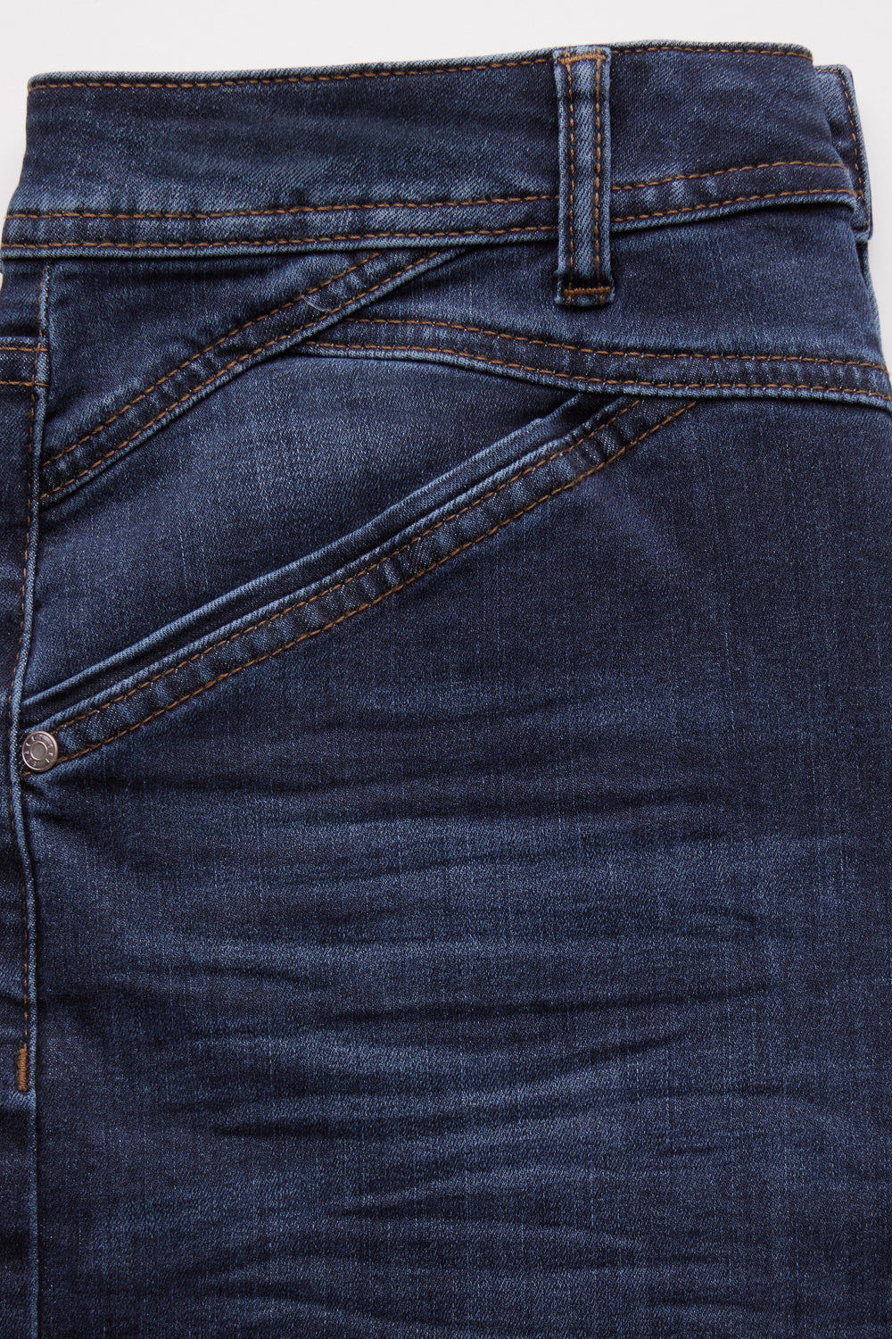 Jeans wide DARK BLUE DENIM - STREET ONE