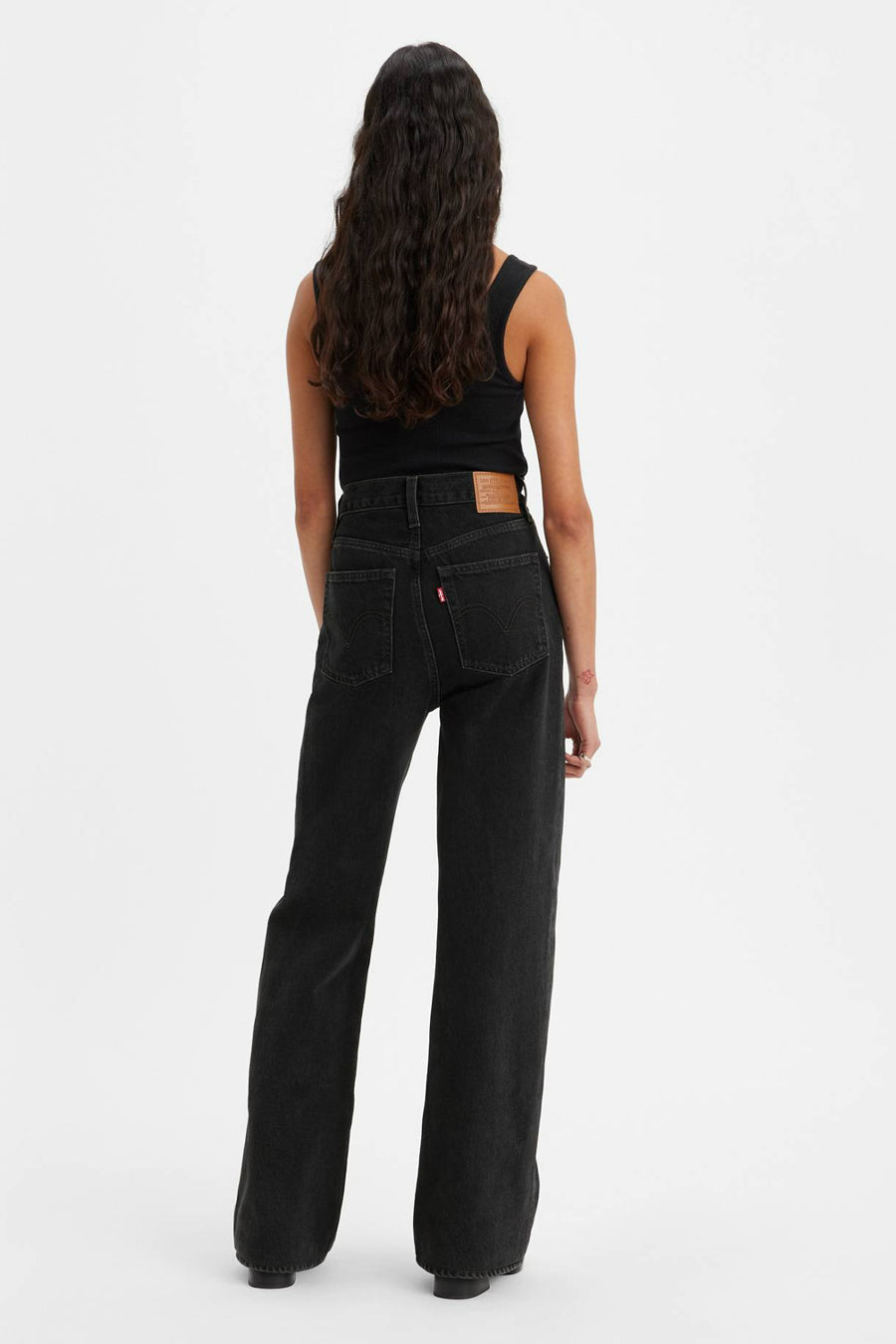 Jean large BLACK DENIM - Levi's®