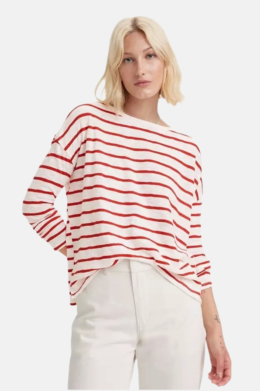 Top uni manches longues Blanc - Levi's®
