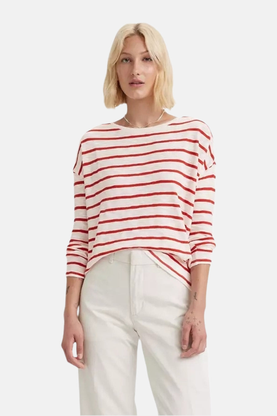 Top uni manches longues Blanc - Levi's®