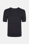 Pull col rond Noir - ZABAIONE