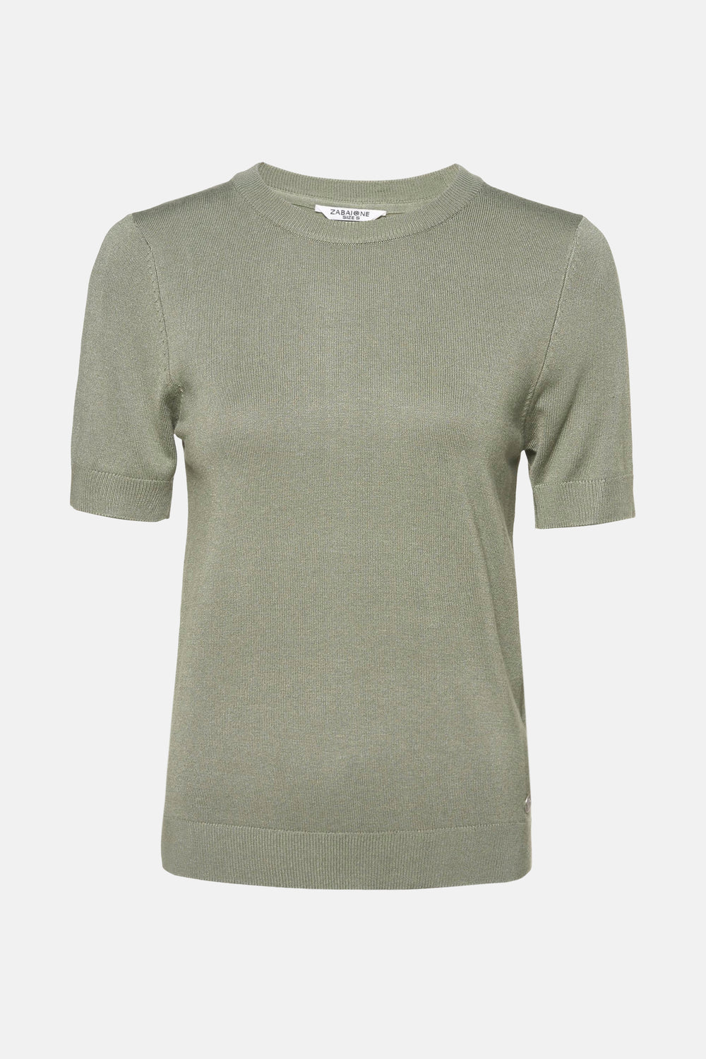 Pull col rond Vert - ZABAIONE