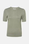 Pull col rond Vert - ZABAIONE