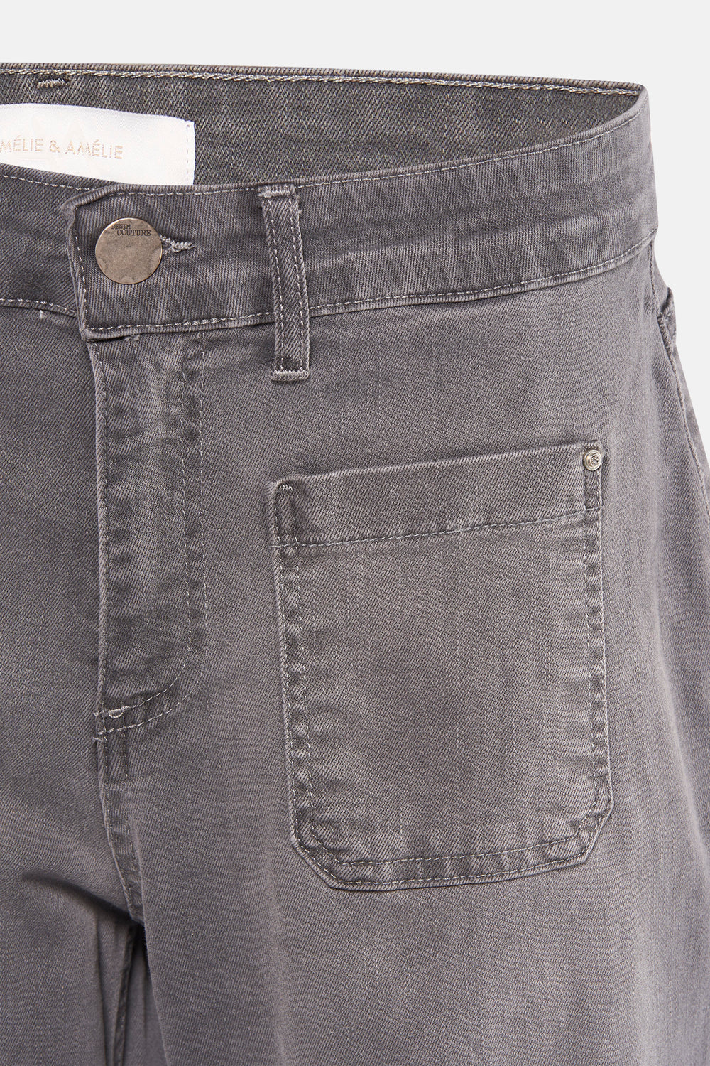 Jean large Gris - Amelie et Amelie