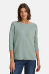 Pull col rond Bleu - Cecil