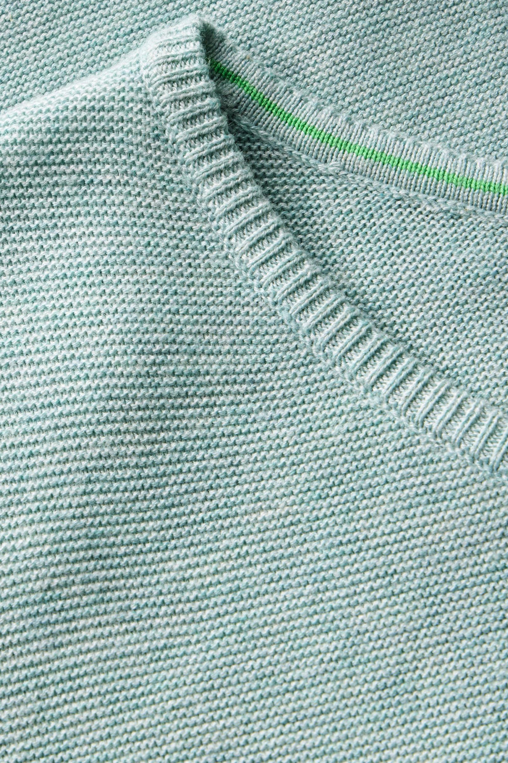 Pull col rond Bleu - Cecil