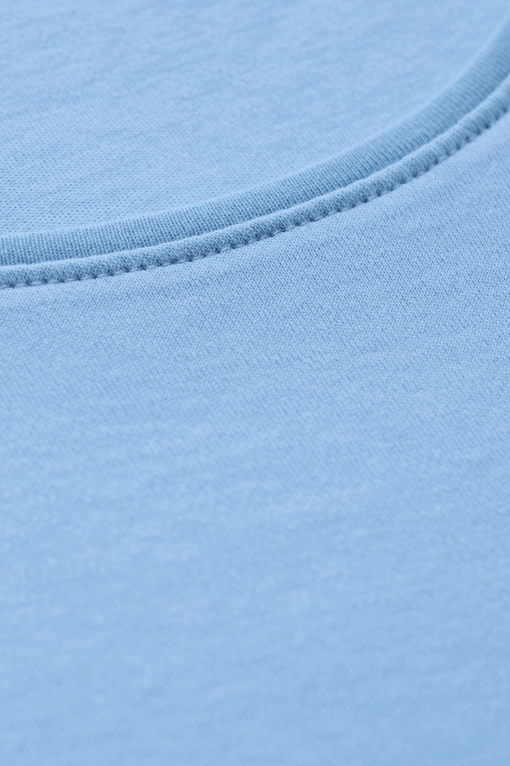 Top uni manches longues Bleu - CECIL