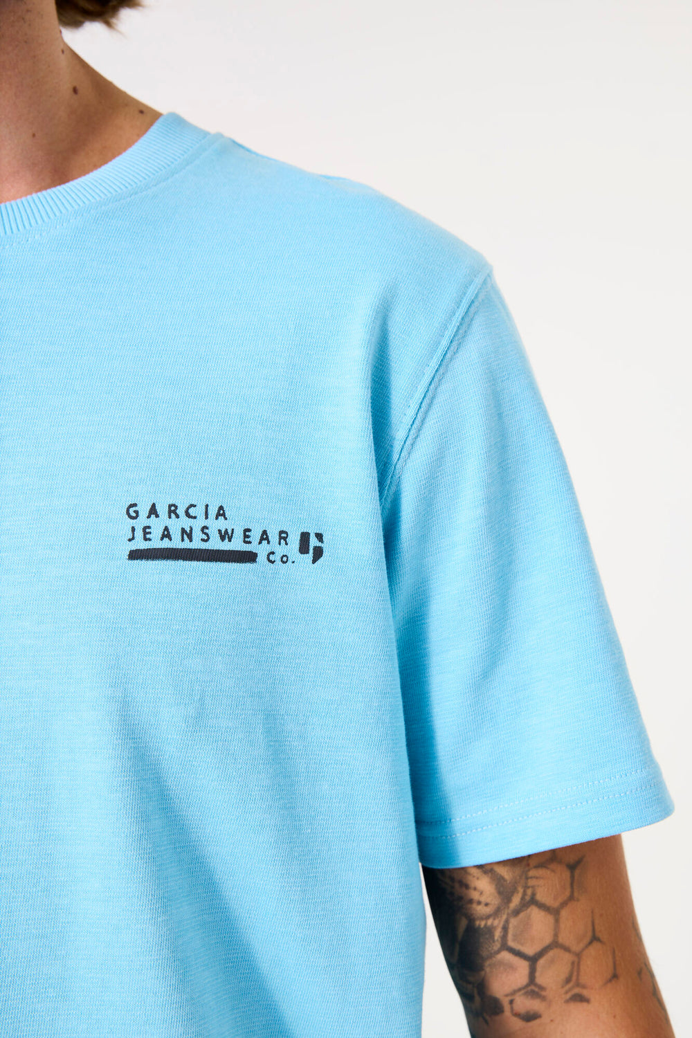 T-shirt (manches courtes) Turquoise - GARCIA