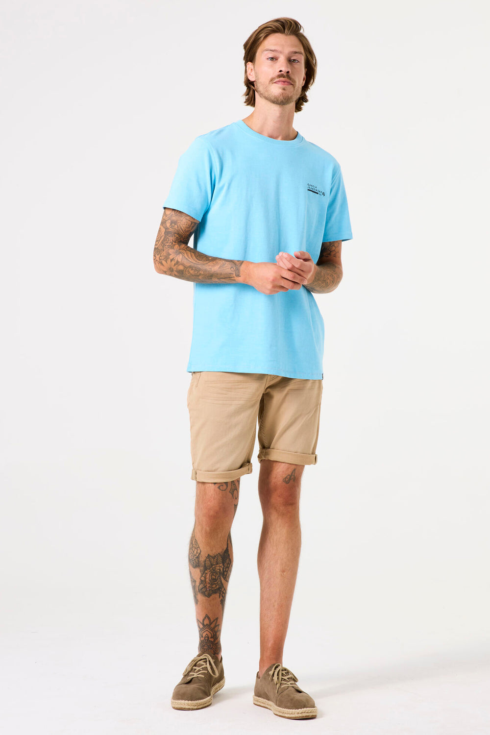 T-shirt (manches courtes) Turquoise - GARCIA
