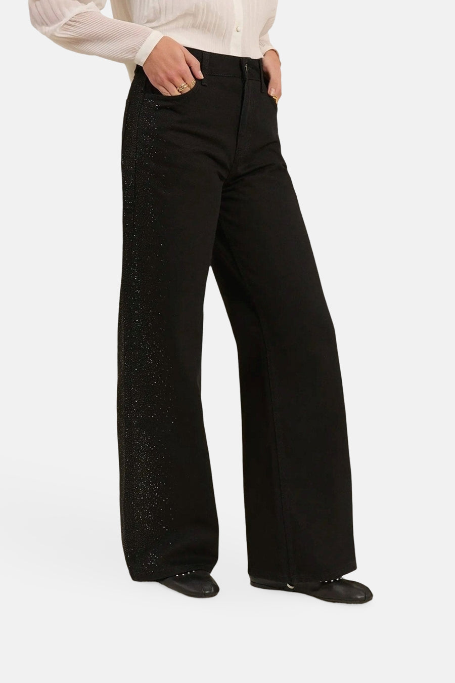 Pantalon Noir - NAF NAF