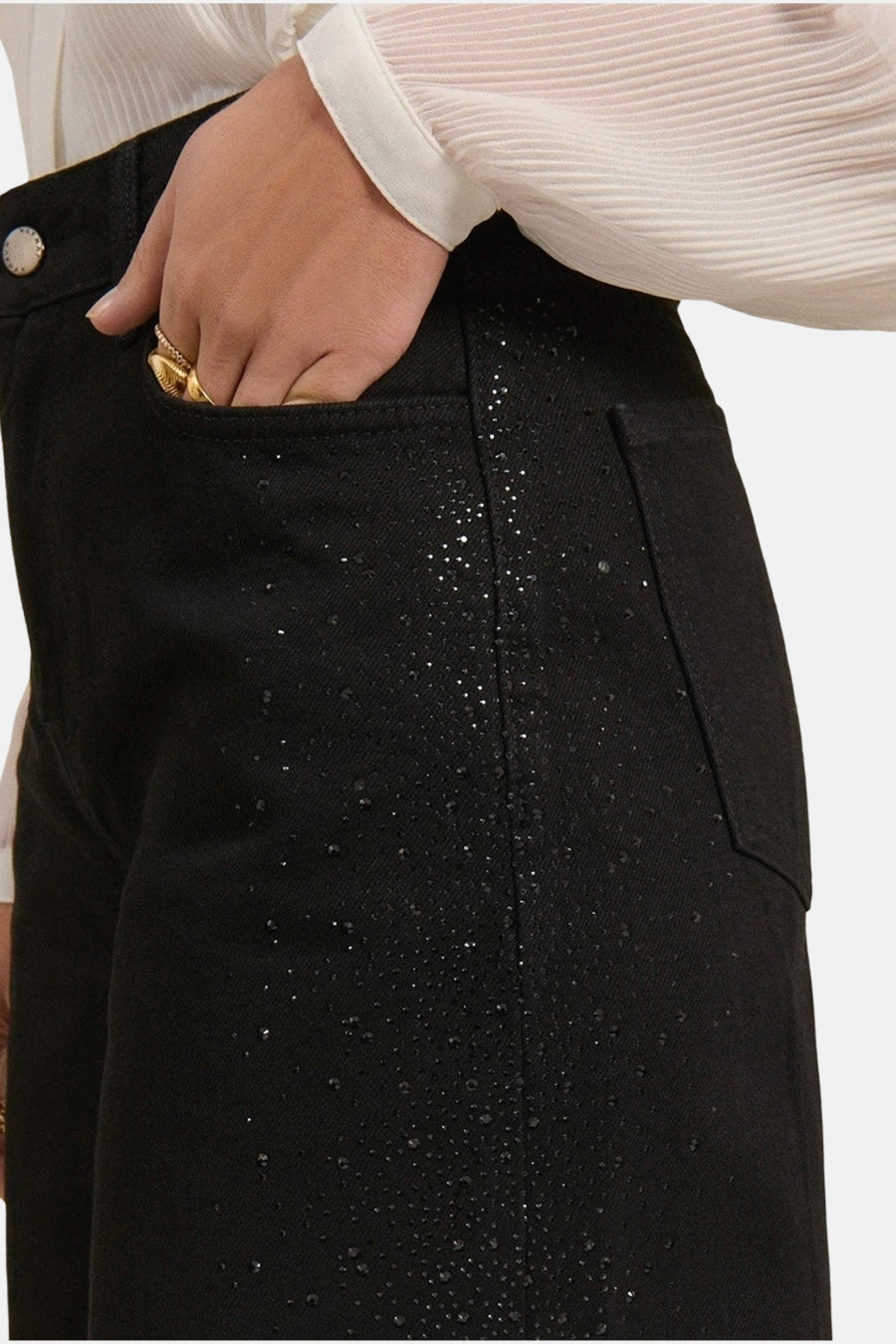 Pantalon Noir - NAF NAF