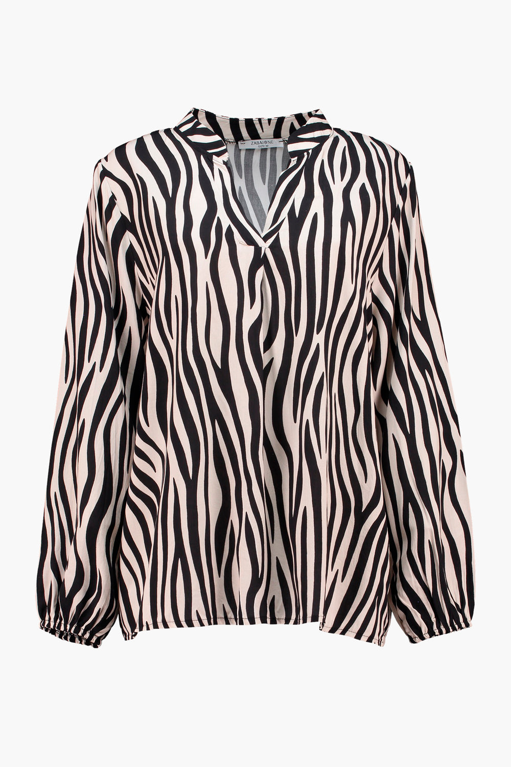 Blouse (lange mouwen) Bruin - ZABAIONE