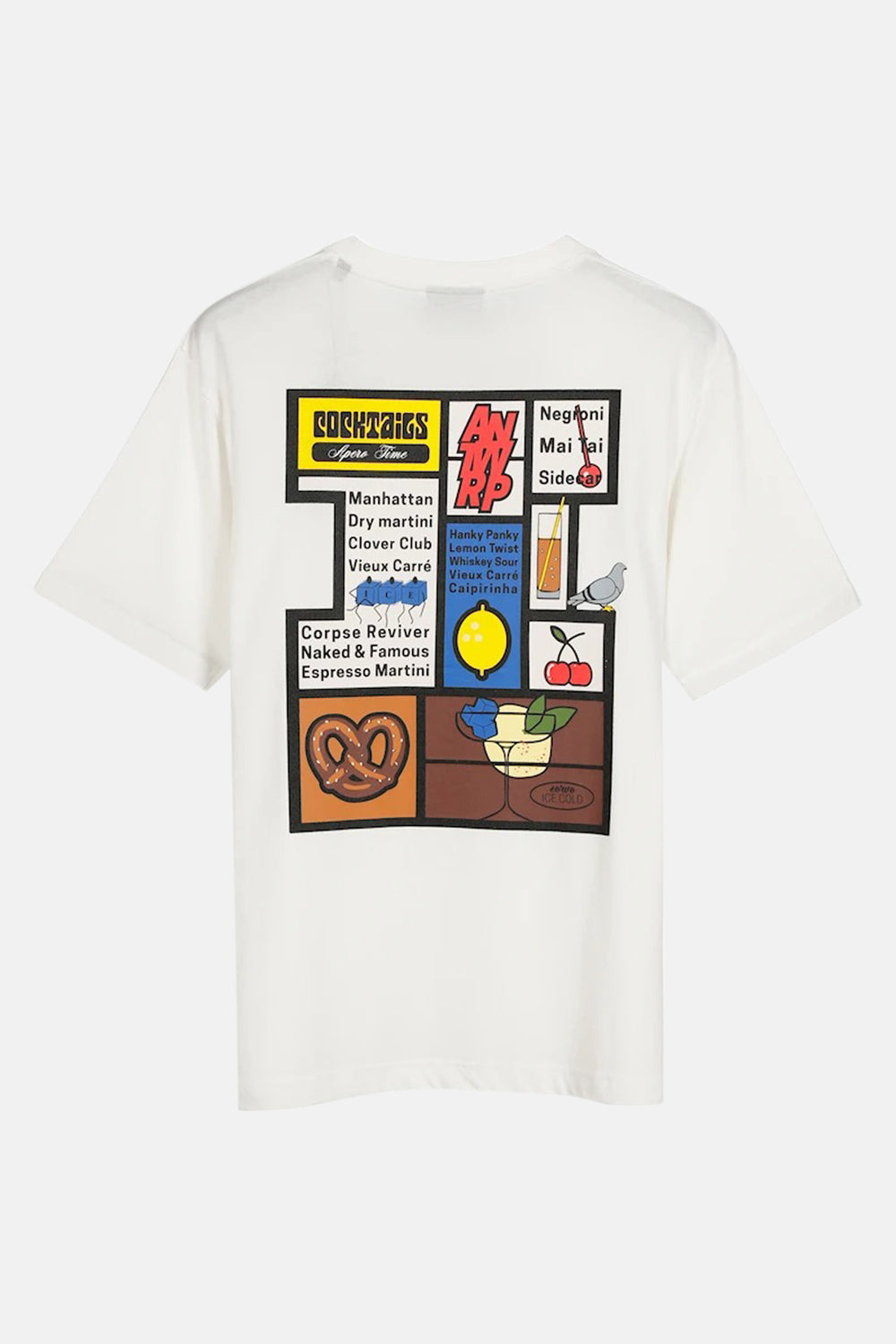 T-shirt (manches courtes) Blanc - ANTWRP