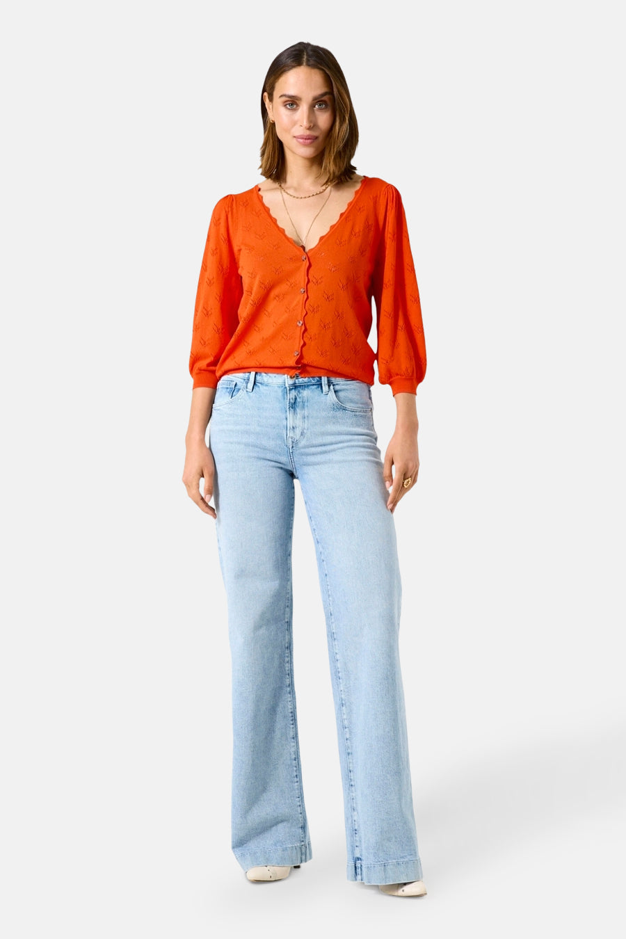 Cardigan Orange - GARCIA