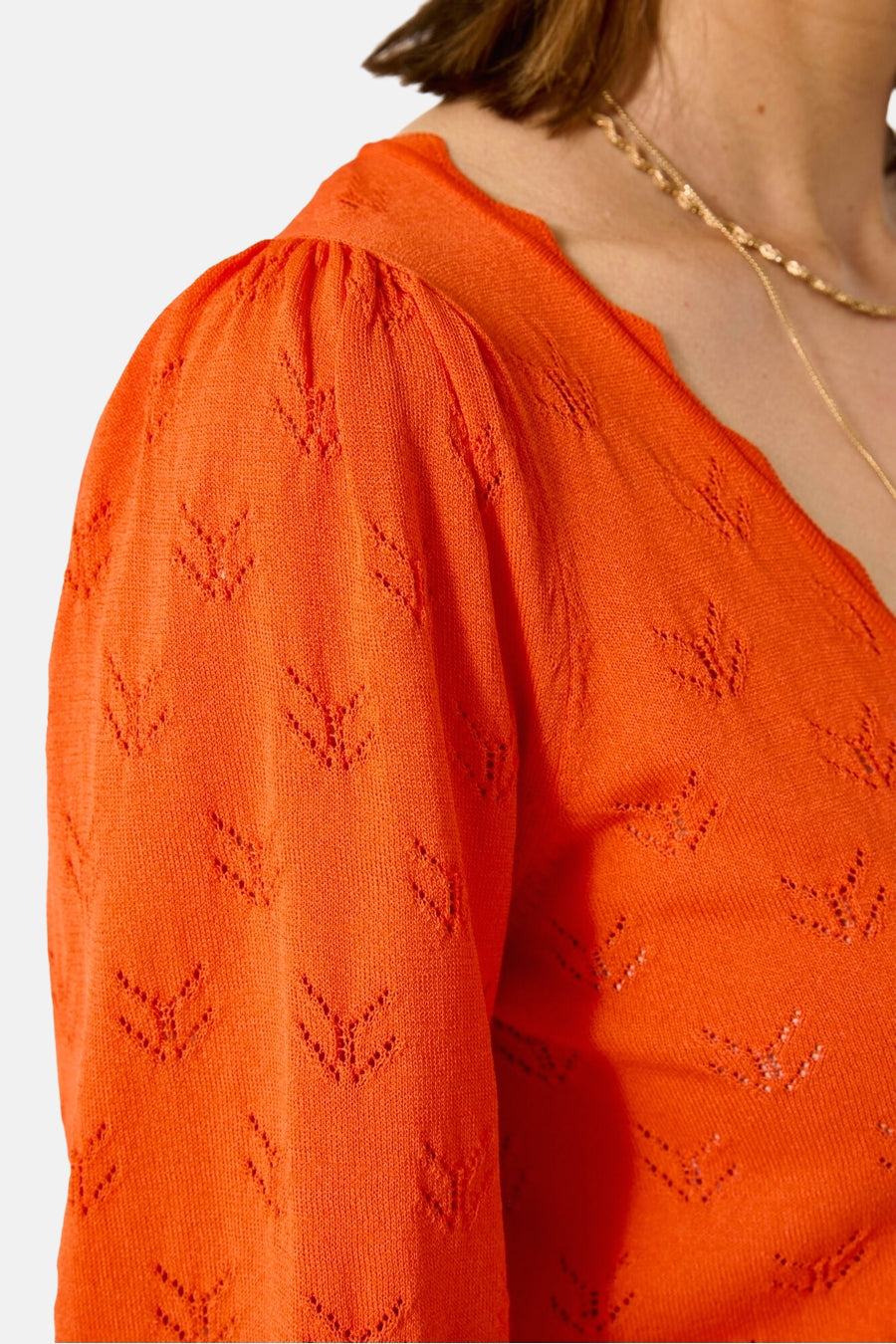 Cardigan Orange - GARCIA