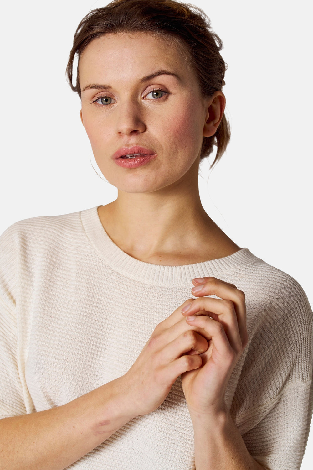 Pull col rond Écru - COPINES D'ANVERS