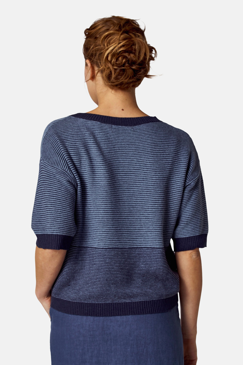 Pull col rond Bleu - COPINES D'ANVERS