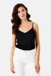 Top (bandes fines) Noir - GARCIA
