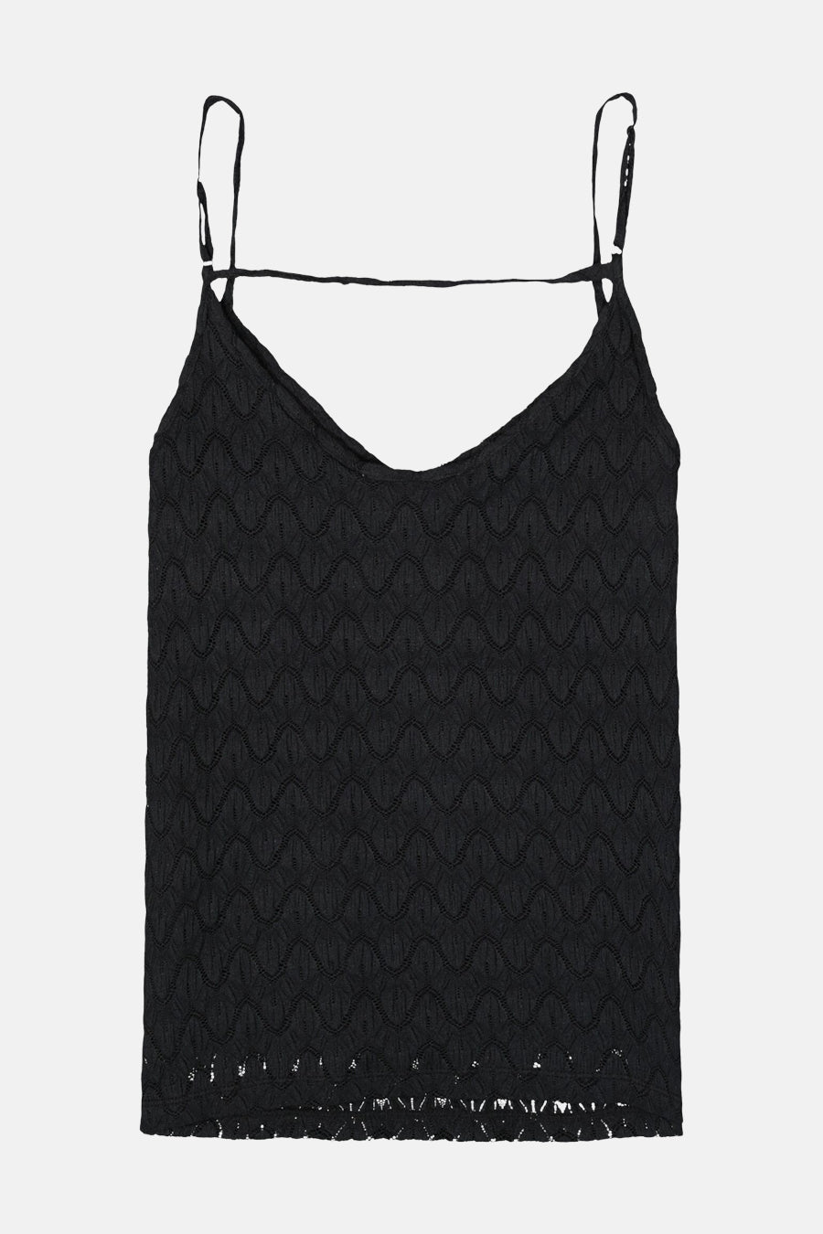 Top (bandes fines) Noir - GARCIA