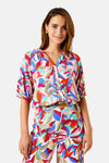 Chemisier (manches courtes) Multicolore - GARCIA