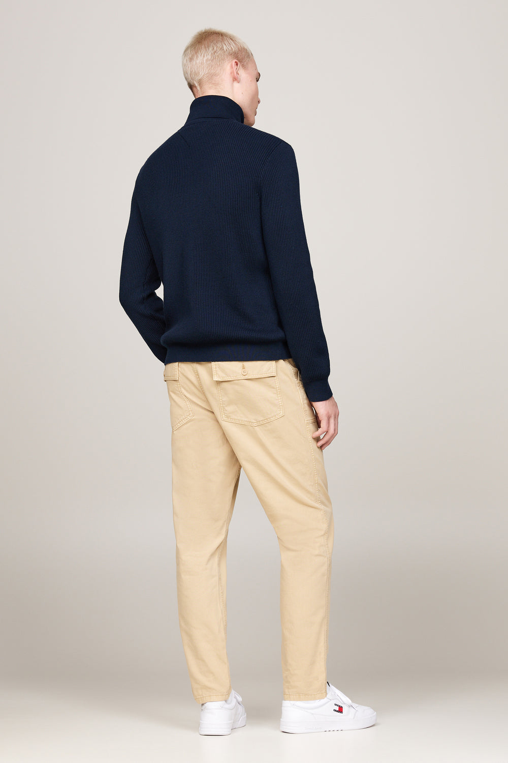 Pull col roulé Bleu - Tommy Jeans