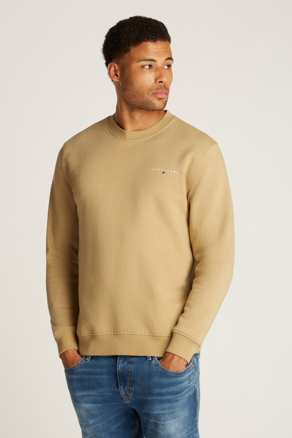 Sweater met ronde hals OCRE - Tommy Jeans