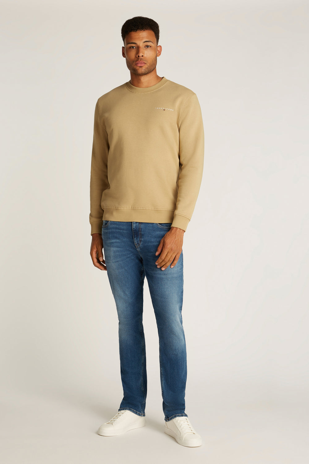 Sweater met ronde hals OCRE - Tommy Jeans