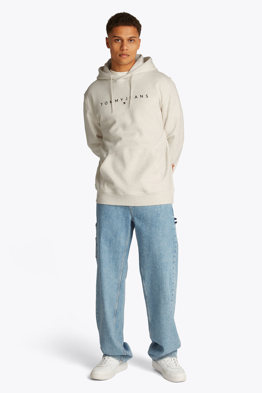Sweater met kap Ecru - Tommy Jeans