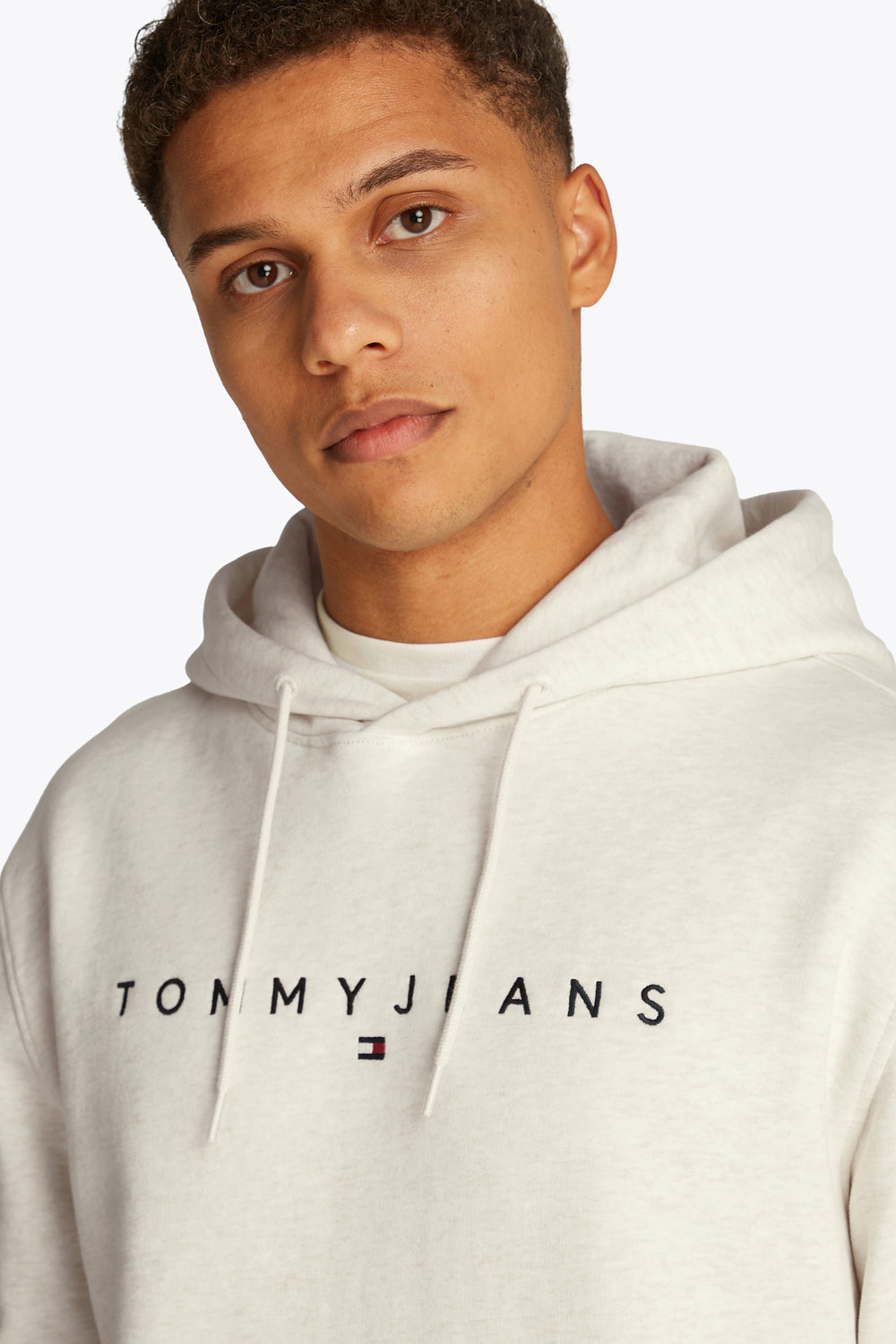 Sweater met kap Ecru - Tommy Jeans